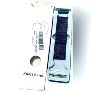 Amzpas Stainless Steel Mesh Milanese Sport Metal Replacement Band Wristband